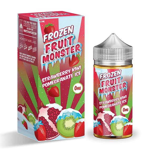 Frozen Fruit Monster Strawberry Kiwi Pomegranate