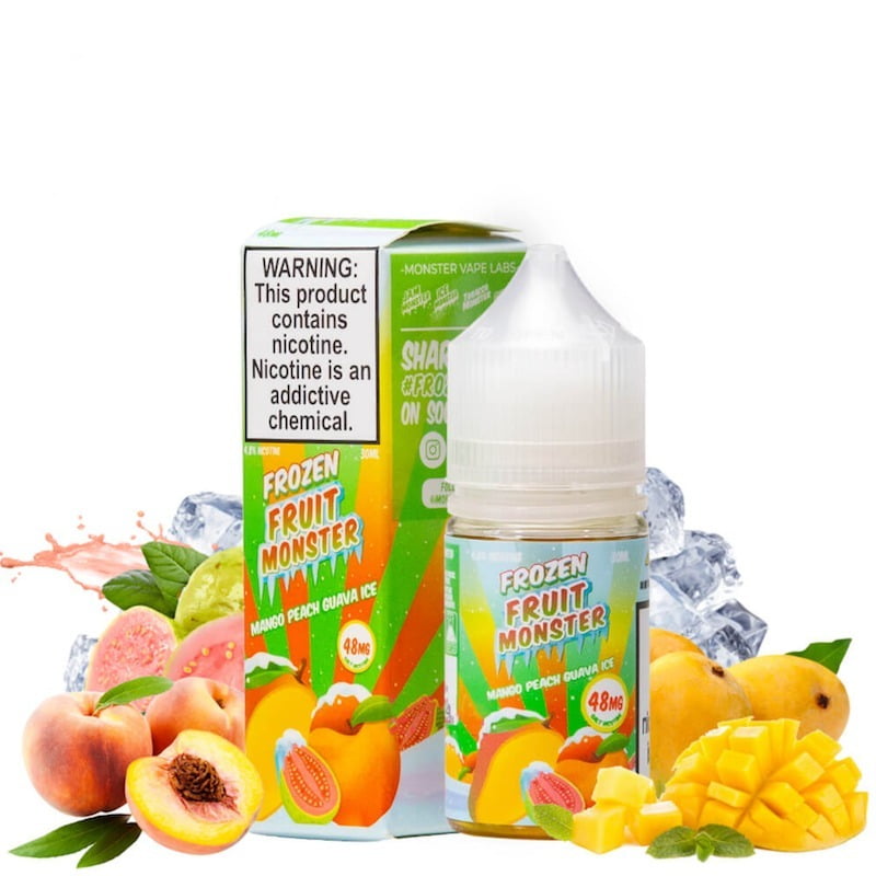 Salt Mango Peach Guava ICE Apache Vape Shop