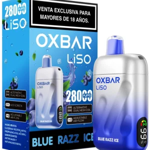 Oxbar Liso Blue Razz Ice