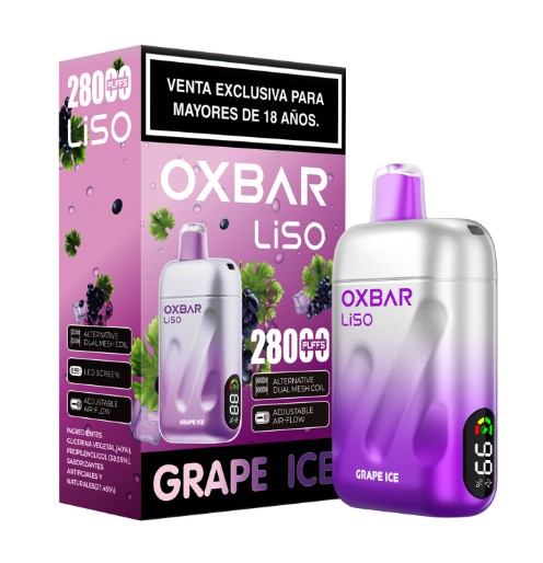 Oxbar Liso Grape Ice Oxbar Liso Grape Ice
