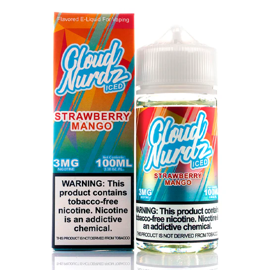 cloud Nurdz Strawberry Mango Iced