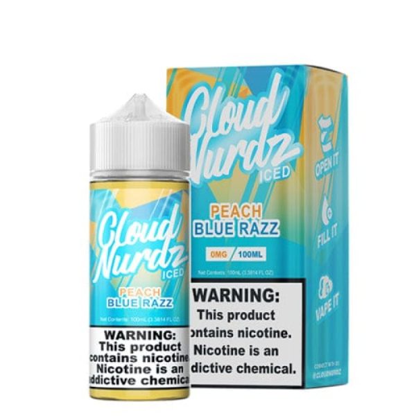 cloud nurdz peach blue raspberry