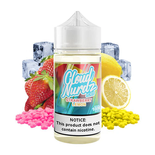 cloud nurdz strawberry lemon iced