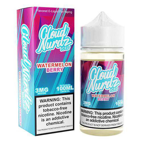 cloud nurdz watermelon berry iced