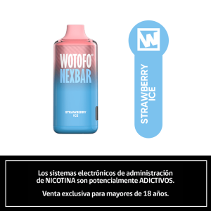 nexbar 10000 puffs strawberry-ice