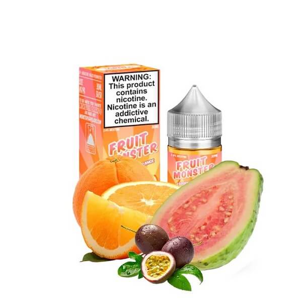 Passionfruit orange guava salt fruit monster apachevapeshop.cl