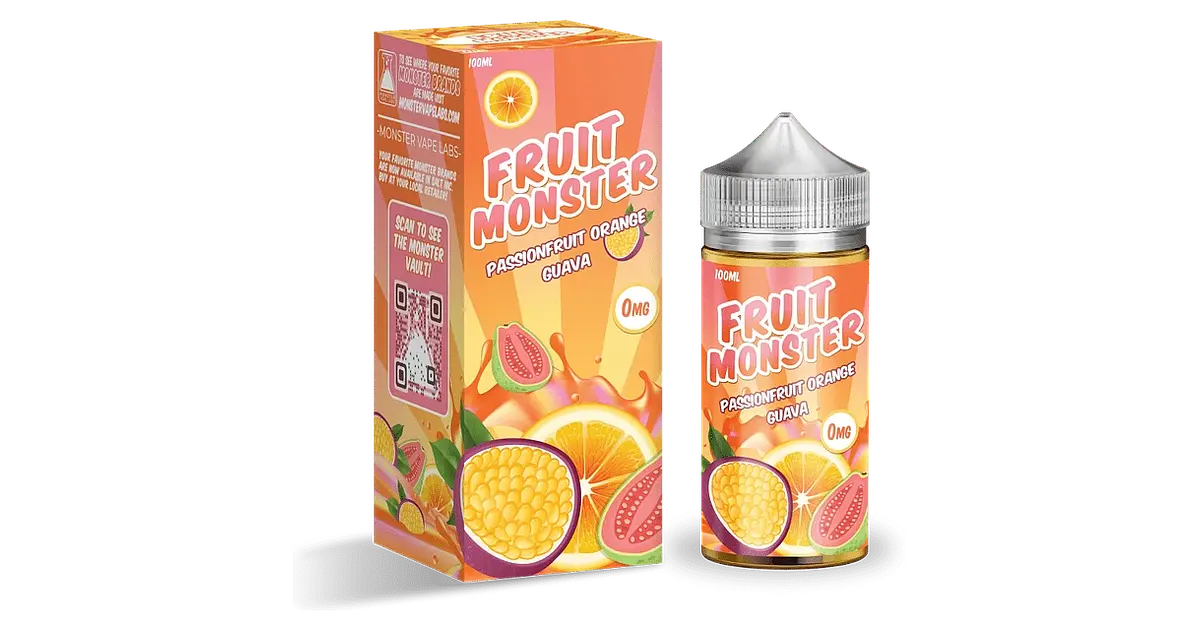 Passionfruit Orange Guava Fruit Monster www.apachevapeshop.cl