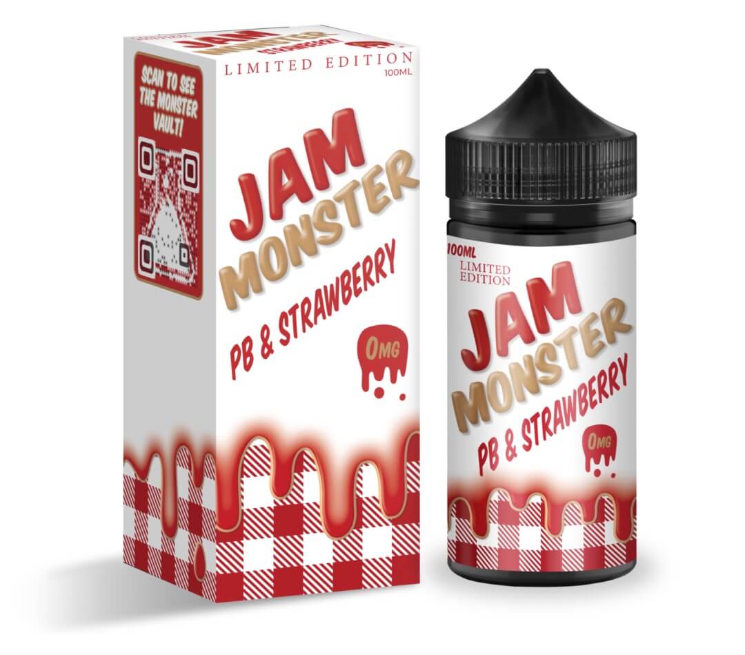 PB & Strawberry Jam Monster ApacheVapeshop.cl