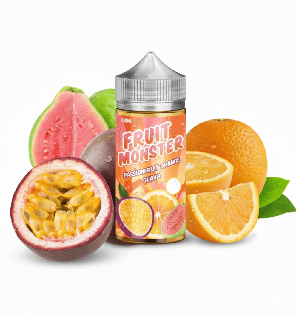 Passionfruit Orange Guava Fruit Monster www.apachevapeshop.cl