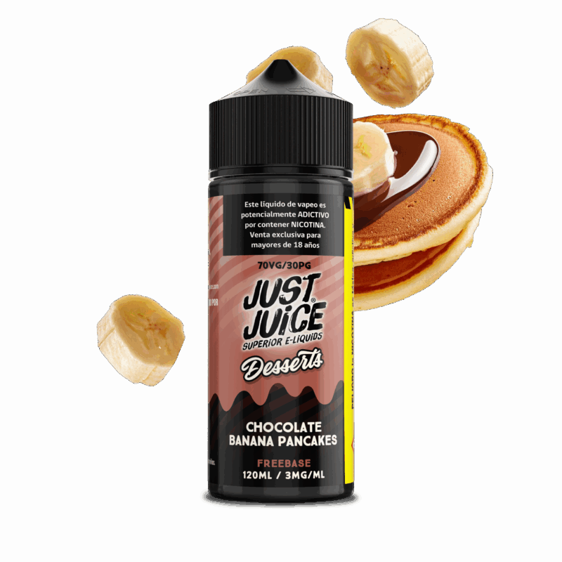 Chocolate Banana Pancakes Just Juice Dessert Apache Vape Shop