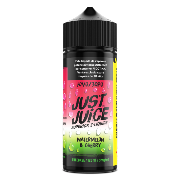 Just Juice Watermelon Cherry Super Ice 120ml apache vape shop
