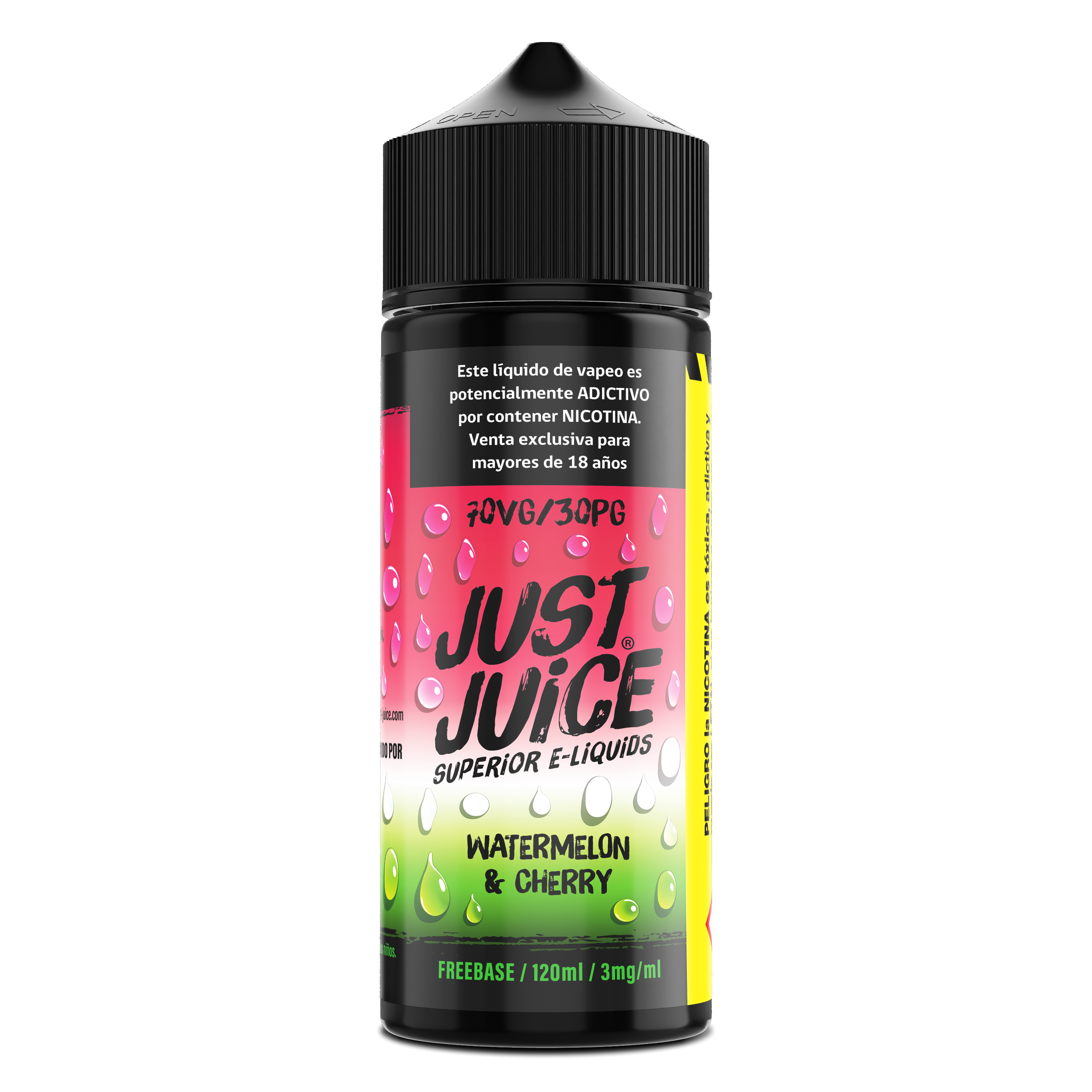 Just Juice Watermelon Cherry Super Ice 120ml apache vape shop